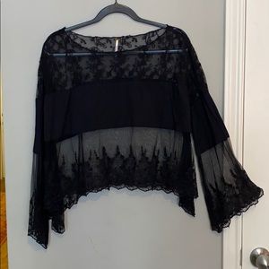 Free People Peasant Sleeved Blouse